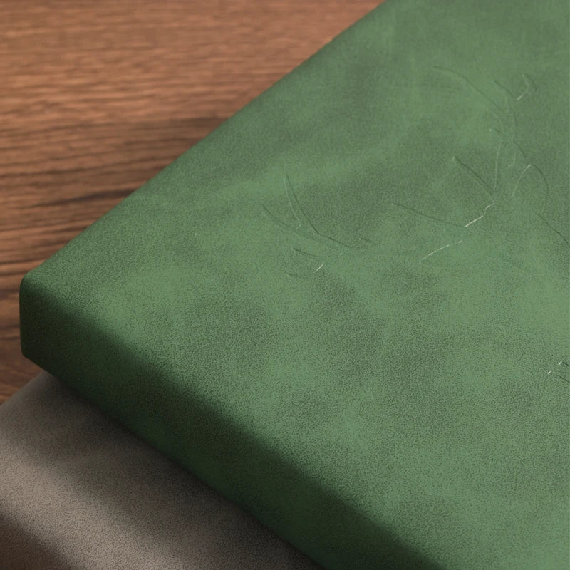 PENVOIR – A5 leather notebook with 200 pages, personalized cover & integrated bookmark