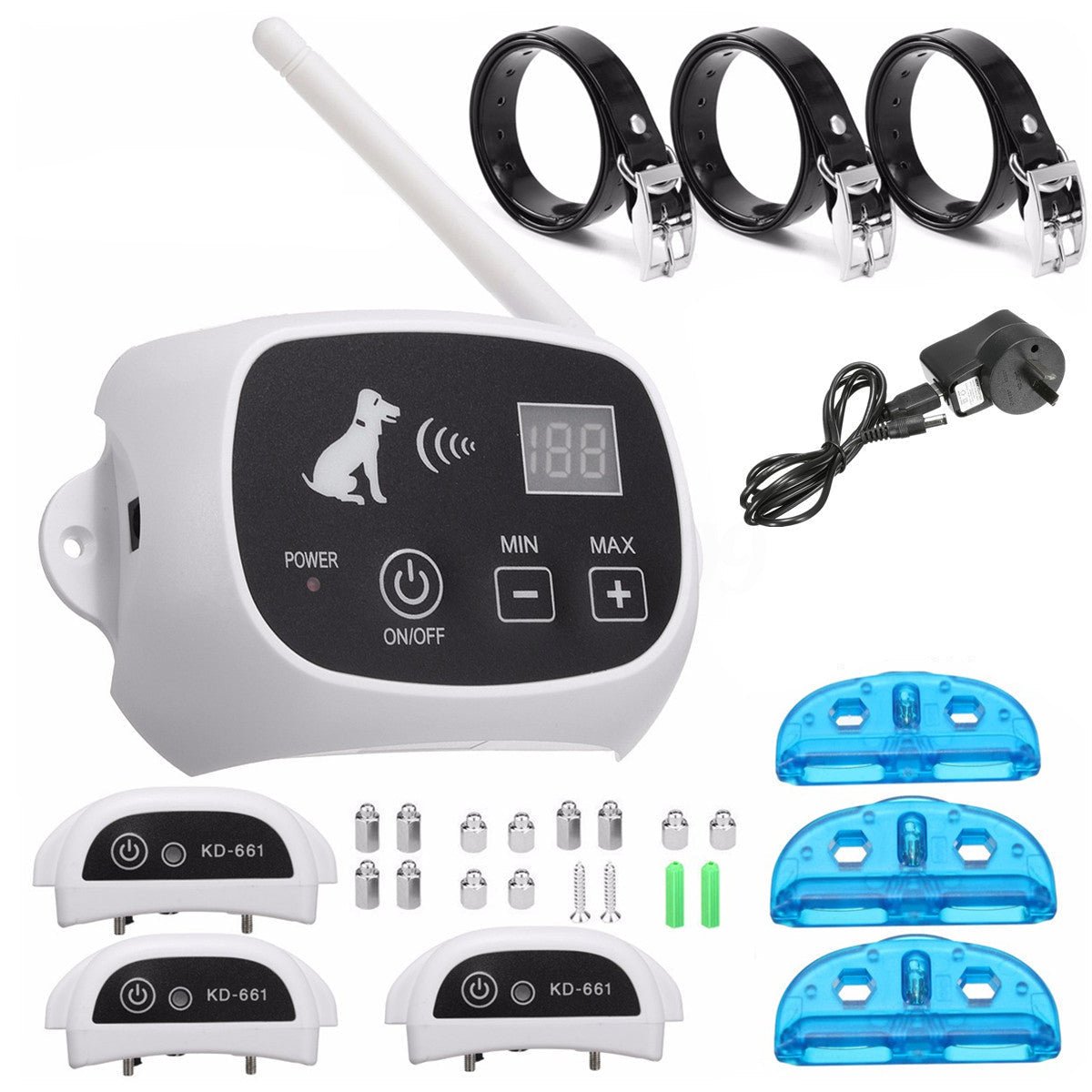 PERIMIPET – Wireless Dog Fence with Training Mode for Safe Freedom Outdoors