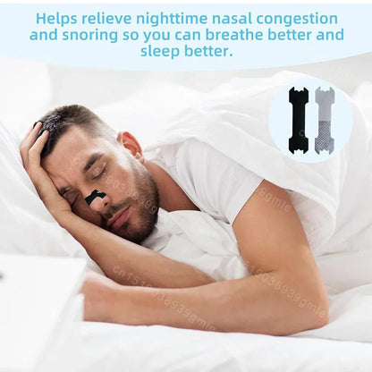 AIRWAYCARE – Anti-Snoring Nasal Strips for Free Breathing & Better Sleep
