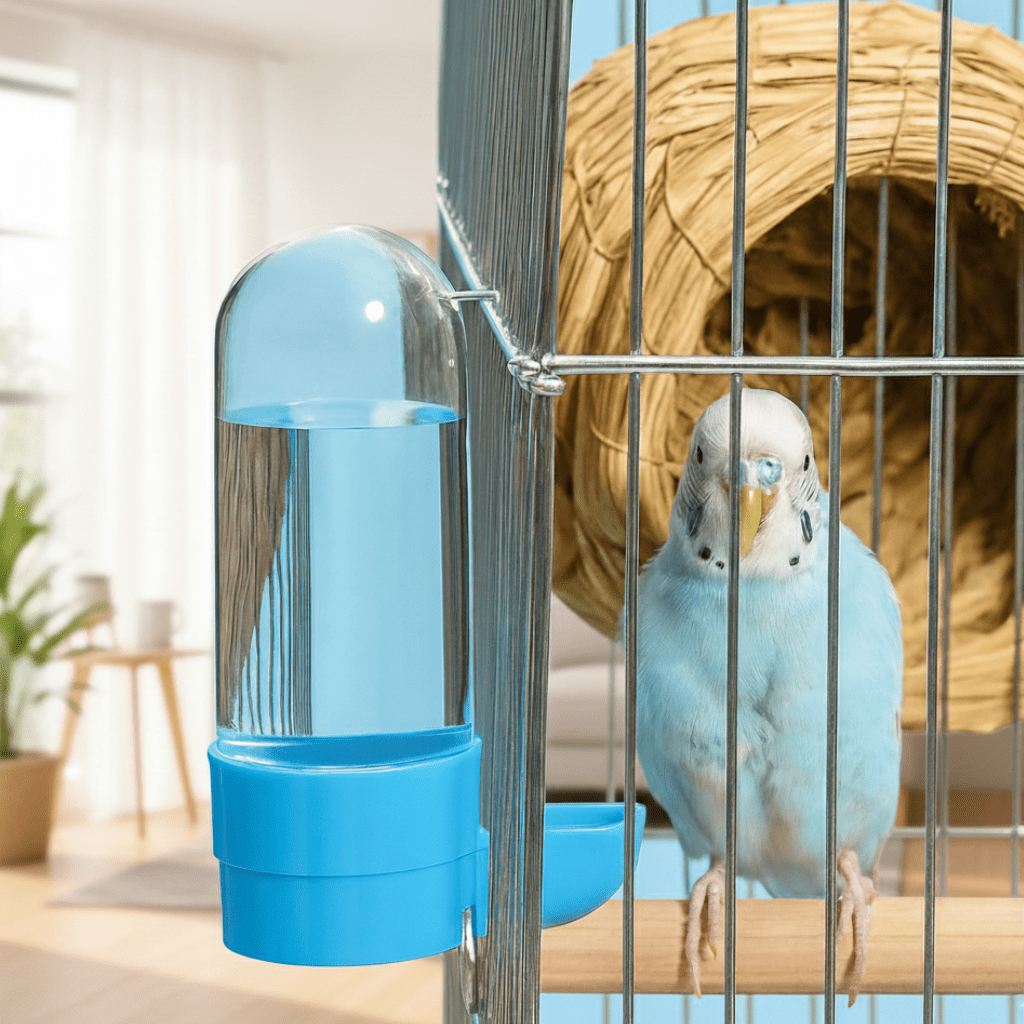 DUOFEEDA – Automatic 2-in-1 Bird Waterer and Feeder