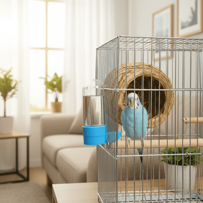 DUOFEEDA – Automatic 2-in-1 Bird Waterer and Feeder