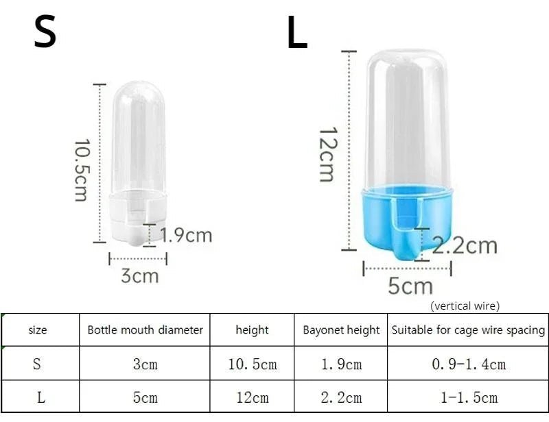 DUOFEEDA – Automatic 2-in-1 Bird Waterer and Feeder