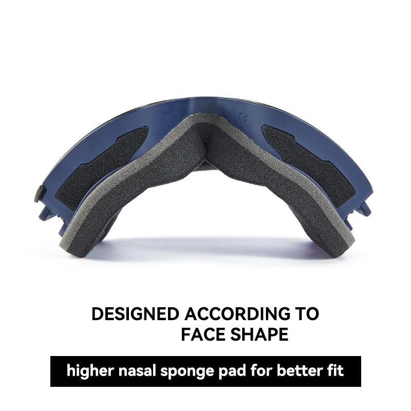 UVMAG SHIFT – Magnetic, double-layer anti-fog ski goggles with UV400 protection
