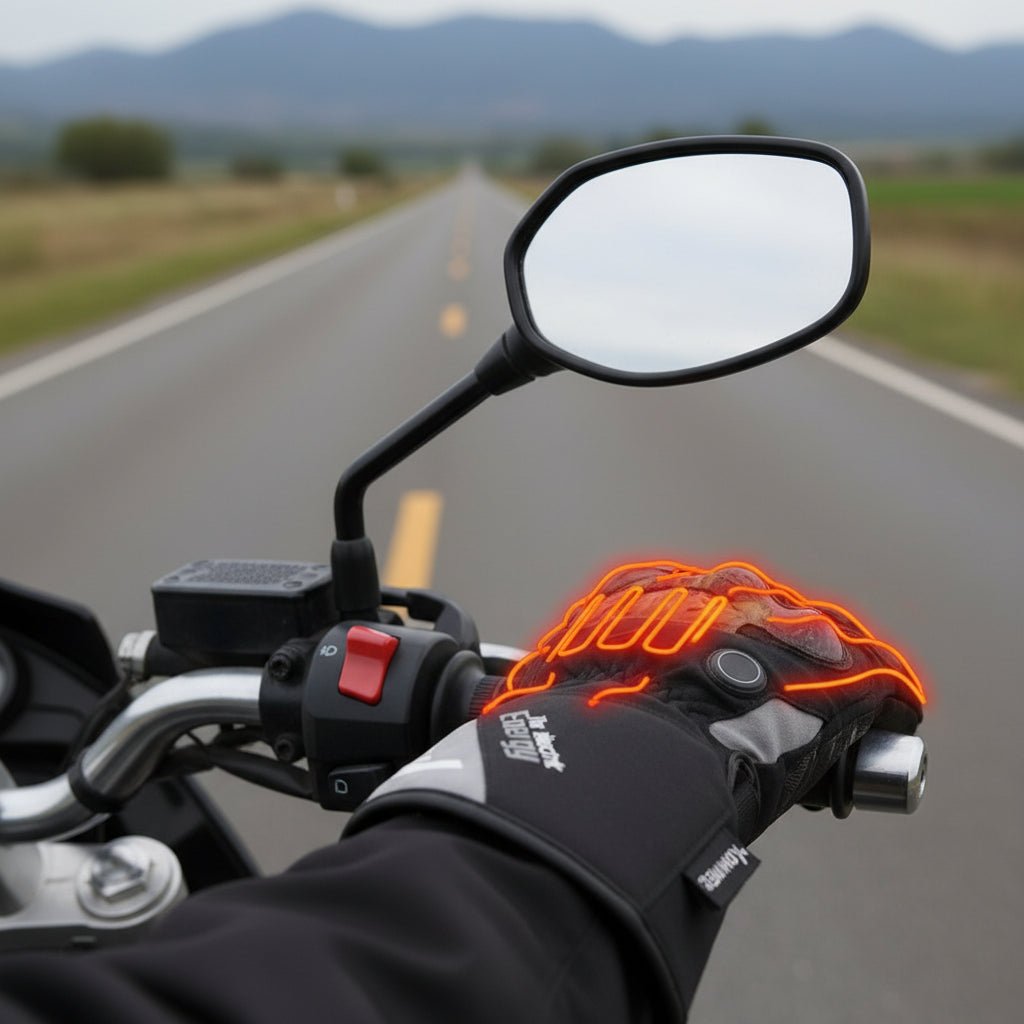 COLDPROTECT – Heated winter gloves with rechargeable heating function for outdoor activities