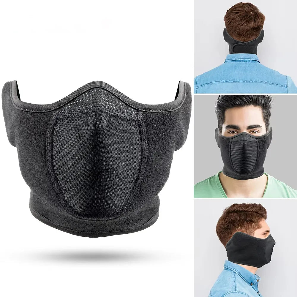 KÄLTESTURM – Windproof Fleece Face Mask for Outdoor Activities