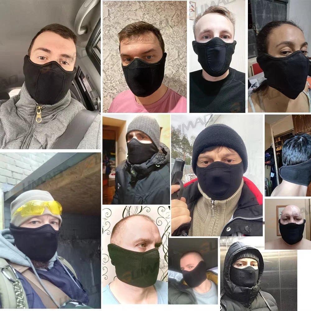 KÄLTESTURM – Windproof Fleece Face Mask for Outdoor Activities