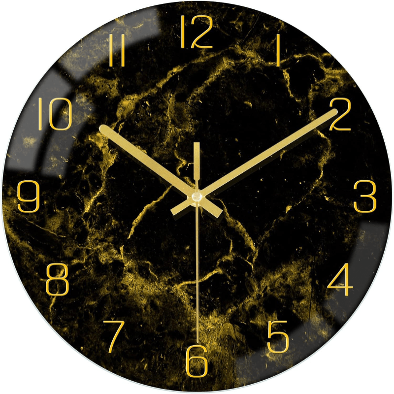 FRAMECLOCK – Modern wall art clock with glass design for stylish room accents
