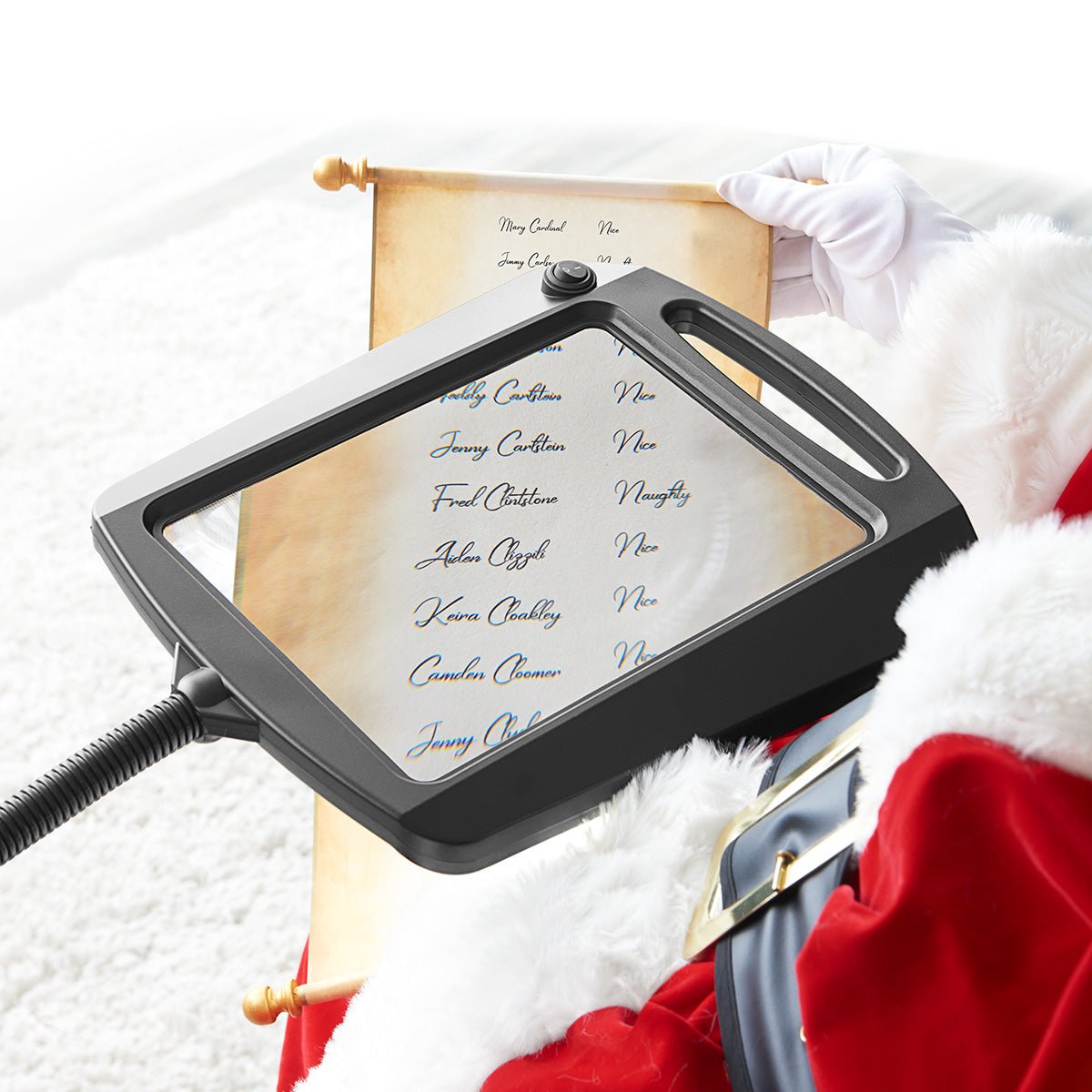 HANDWERK LUX – Floor lamp with 3x magnifier for precise work