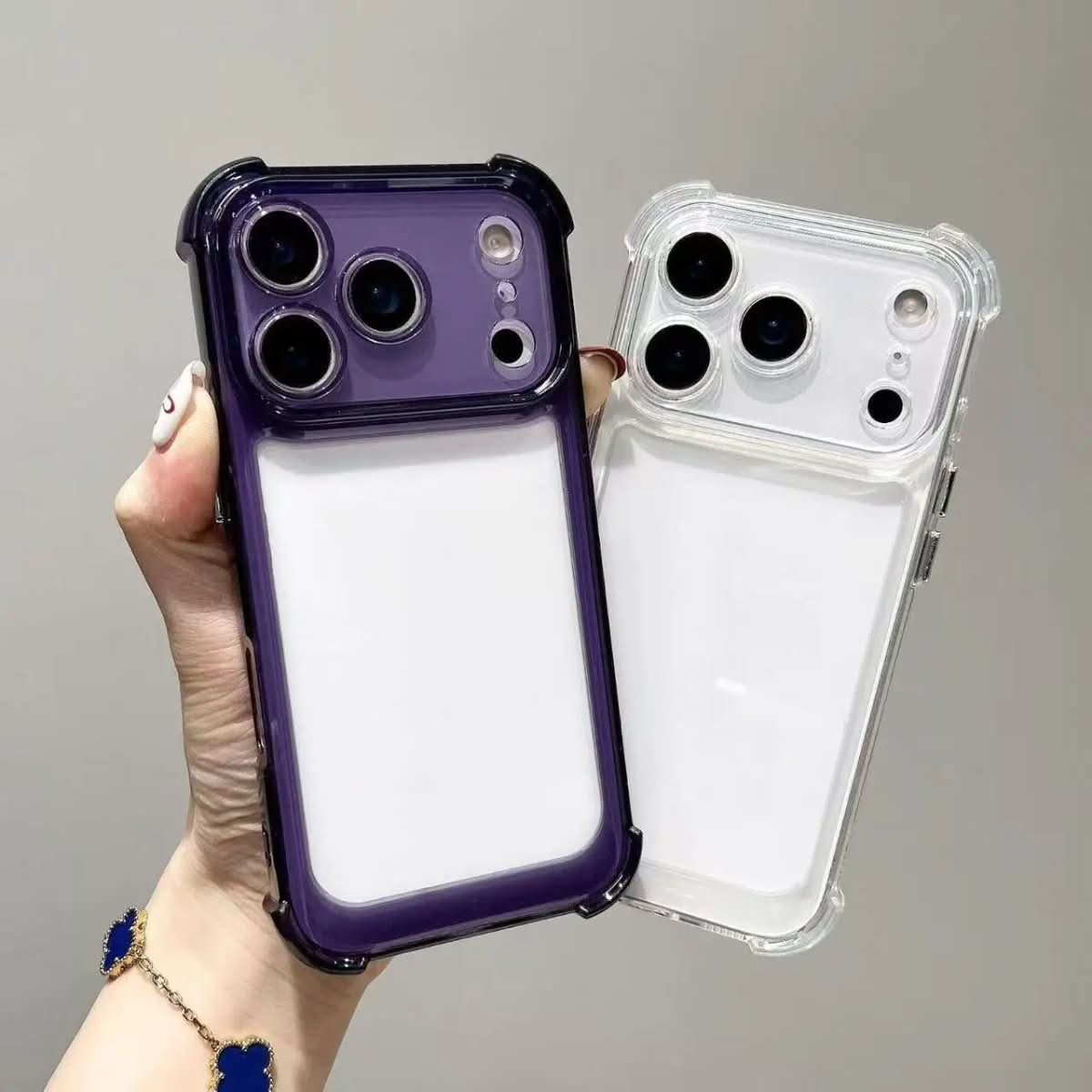 KristallBumper – Shockproof transparent bumper case for iPhone