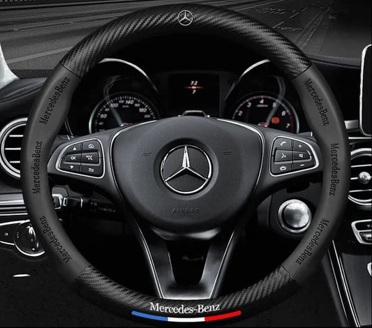 BreathGrip Steering Wheel Cover - Breathable anti-slip steering wheel cover for comfort & protection