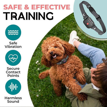 BARKCALM MINI – Gentle Anti-Bark Collar with Sound & Vibration for Small Dogs