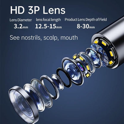 SmartView Mini WiFi Endoscope – 1080P Inspection Camera with 6 LED