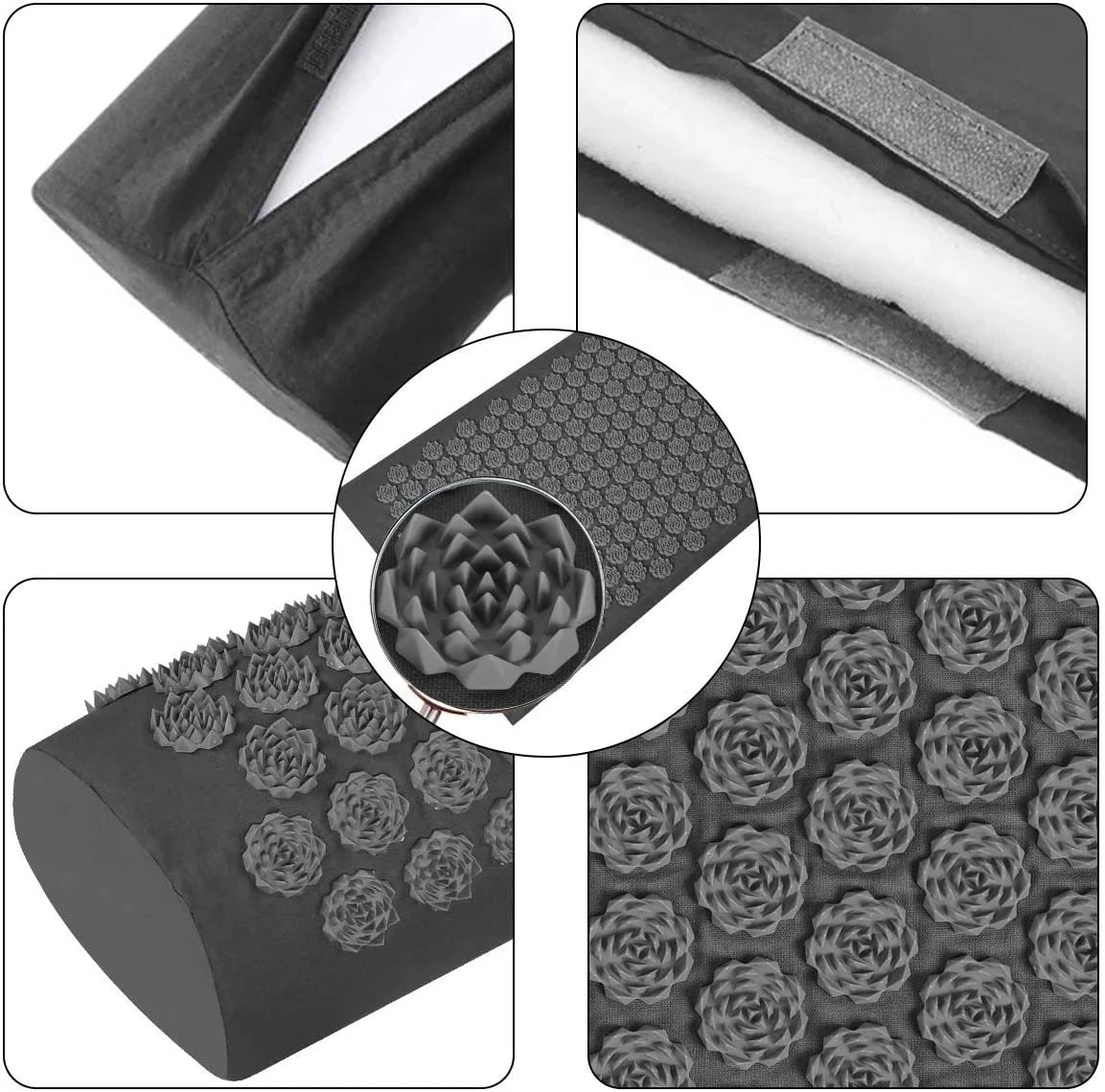 ZENBODY – Acupressure Mat and Pillow Set for Daily Muscle Relaxation