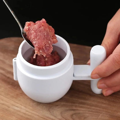BALLCHEF – Non-stick mold set for stuffed meatballs with kitchen precision