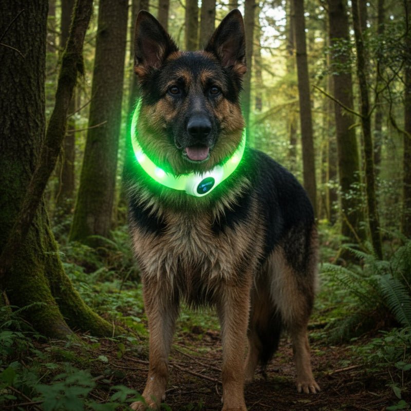 WOOFBEAM – LED Light Collar for Dogs for Safe Walks at Night