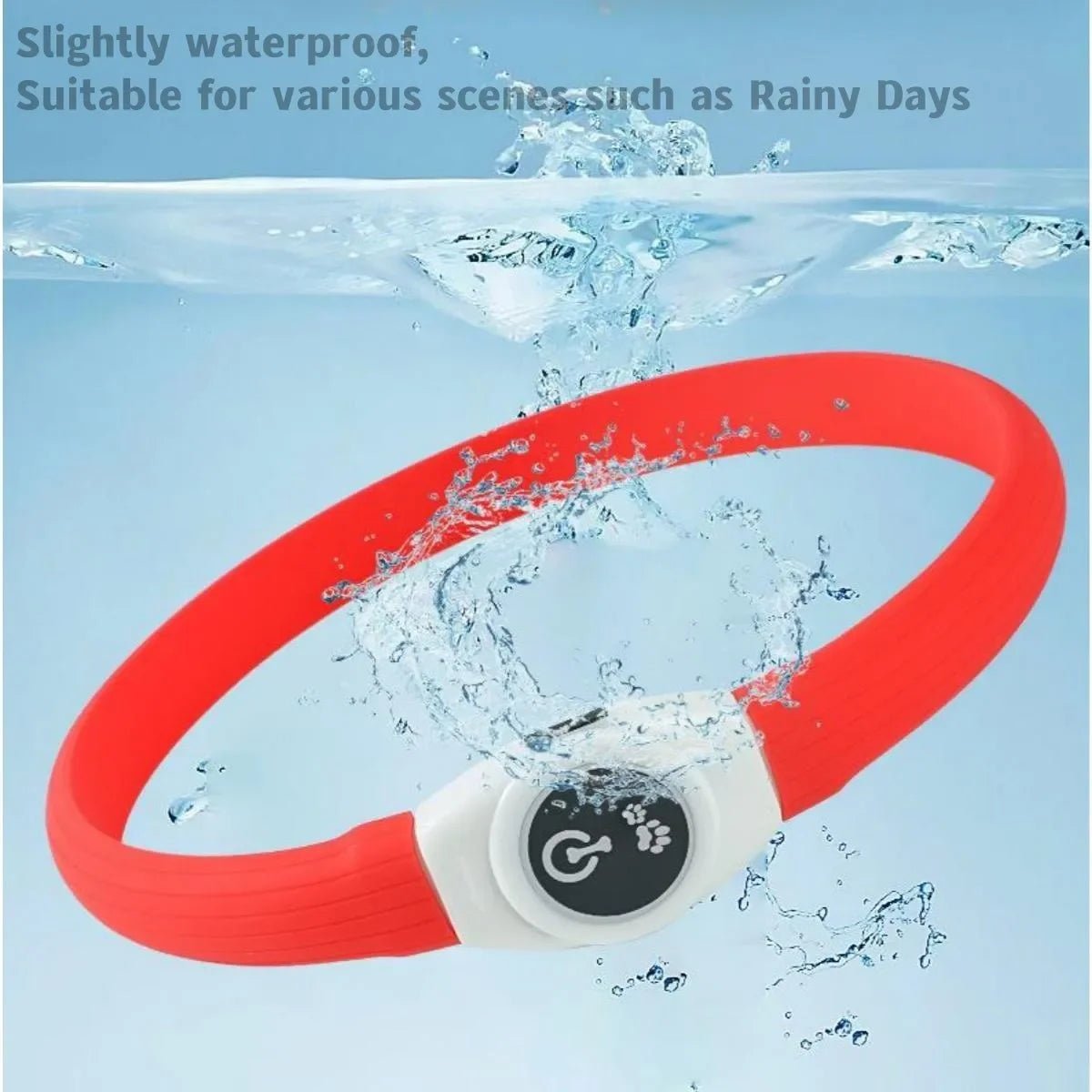 WOOFBEAM – LED Light Collar for Dogs for Safe Walks at Night