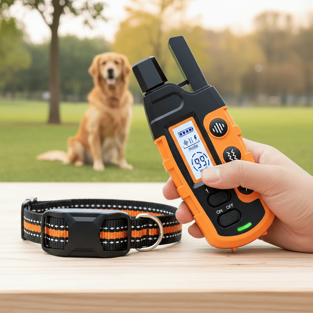 PETFORCE – Professional 1000 m Remote Training Collar for Dogs