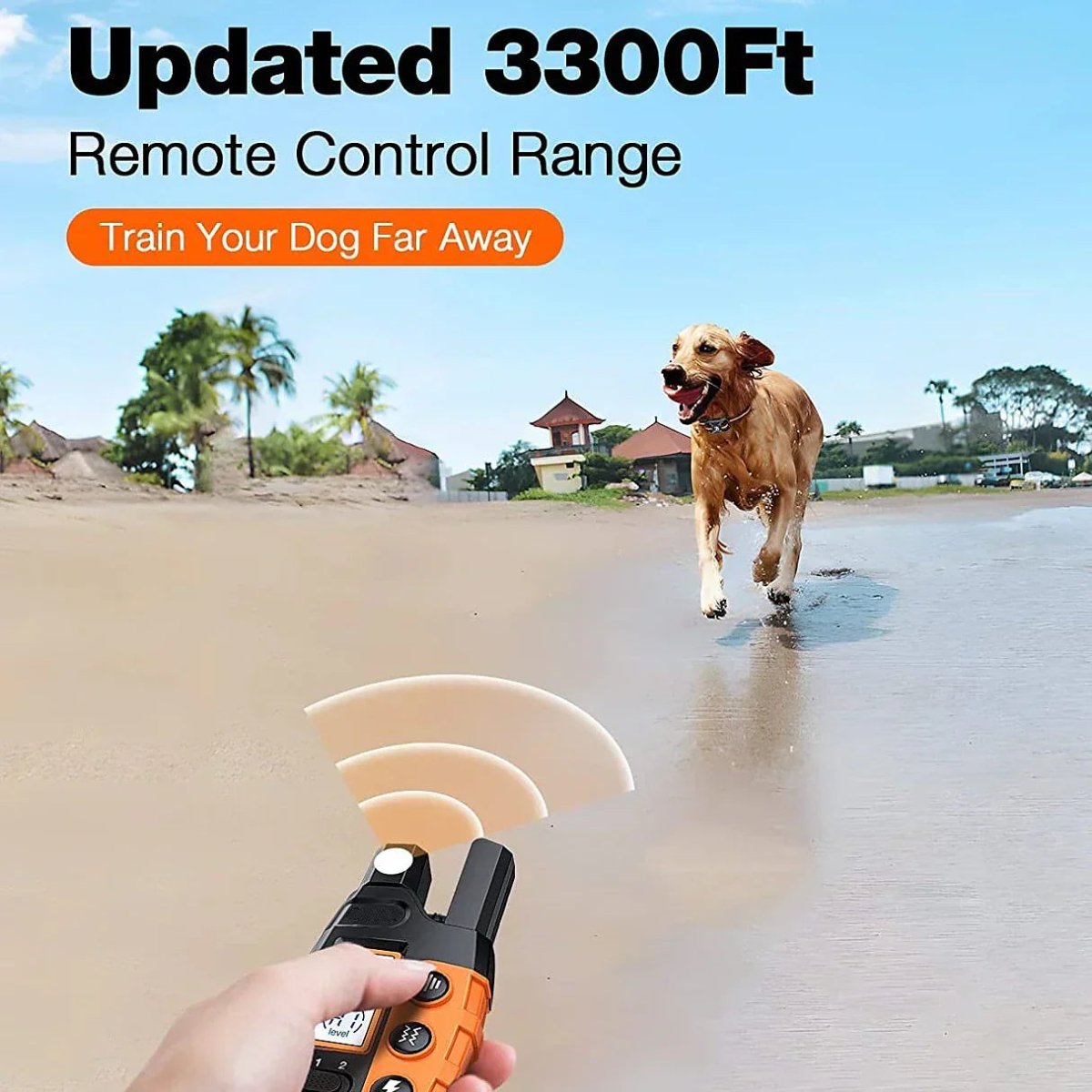 PETFORCE – Professional 1000 m Remote Training Collar for Dogs