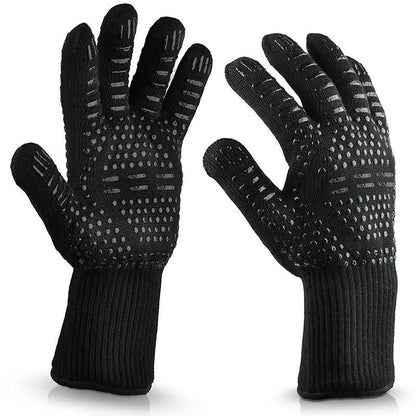 BBQ HeatGlove - Extremely heat-resistant protective gloves for barbecues and kitchens