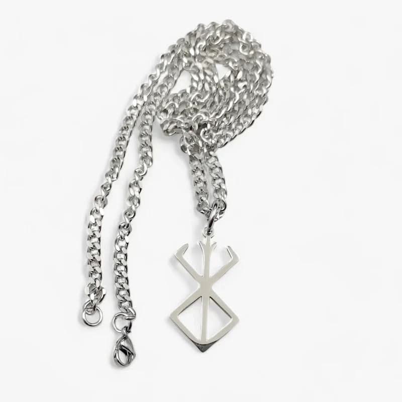 RUNEFORGE – Berserker Rune Stainless Steel Pendant for Strength & Protection