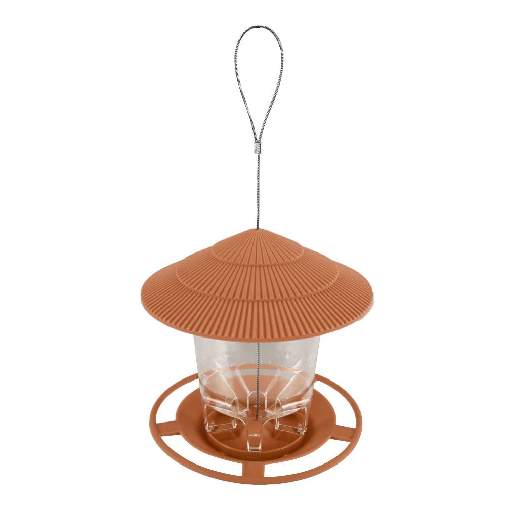 HEXAFEEDER – High-quality hexagonal bird feeder for outdoor use with easy refilling & weather protection