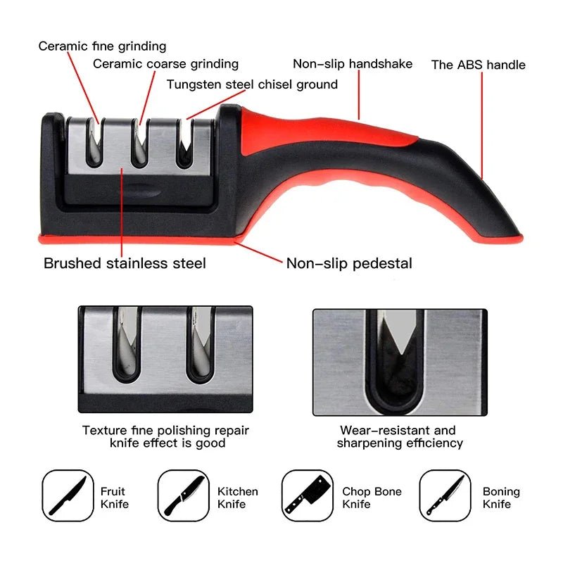 EDGEWISE – Versatile kitchen tool for scraping, sharpening, and polishing