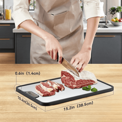 NOBLE CUT Titan Cutting Board – Double-Sided, Non-Slip Prep Surface