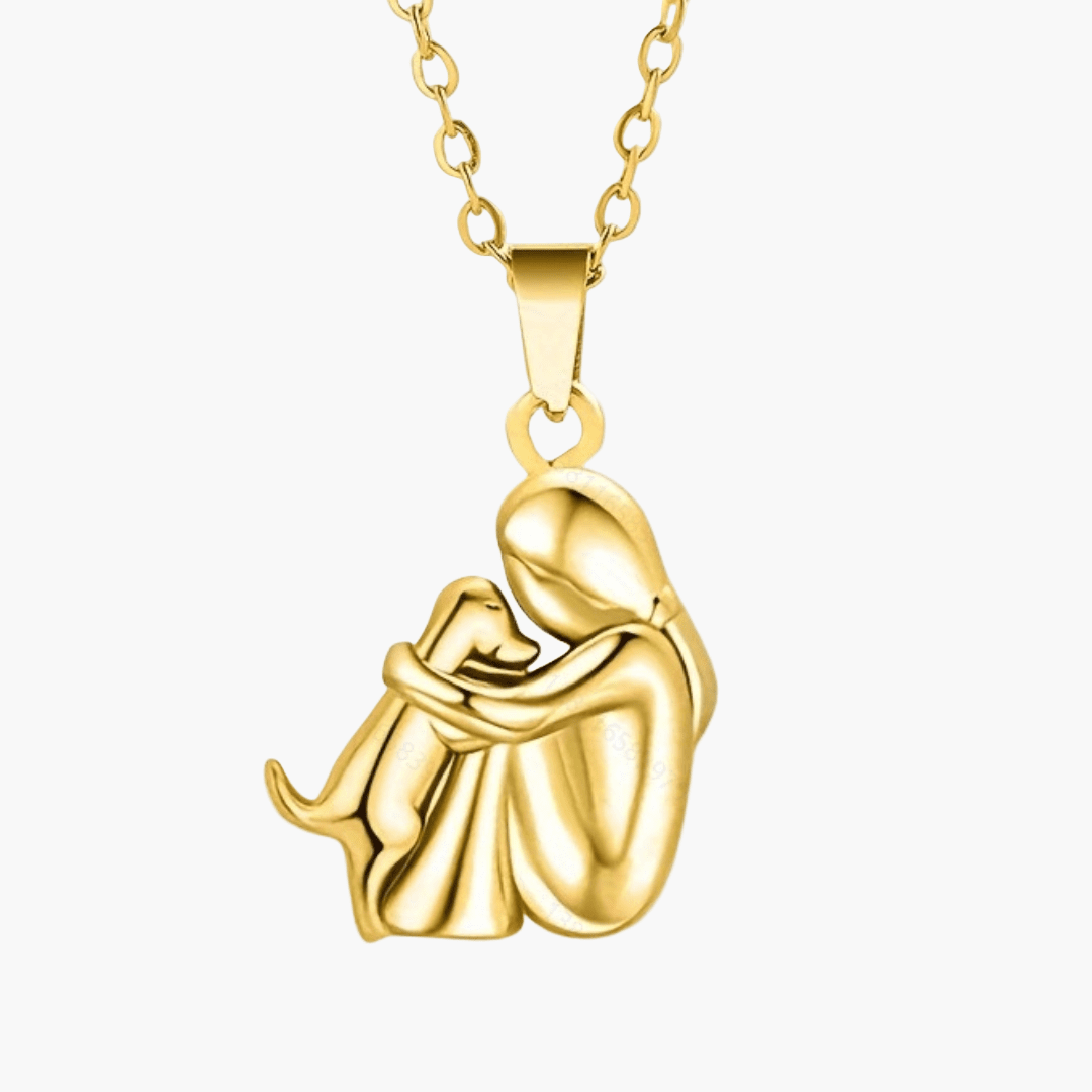 HERZPFOTE – Minimalist Necklace for Dog Lovers with Emotional Meaning