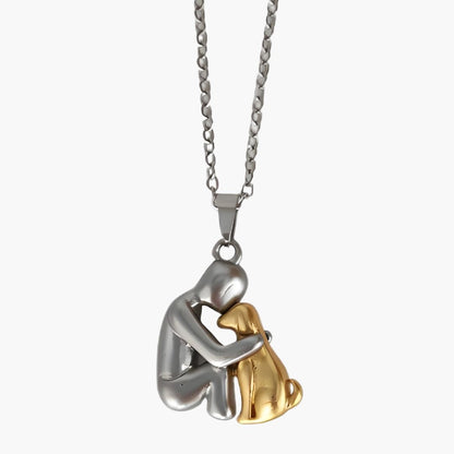 HERZPFOTE – Minimalist Necklace for Dog Lovers with Emotional Meaning