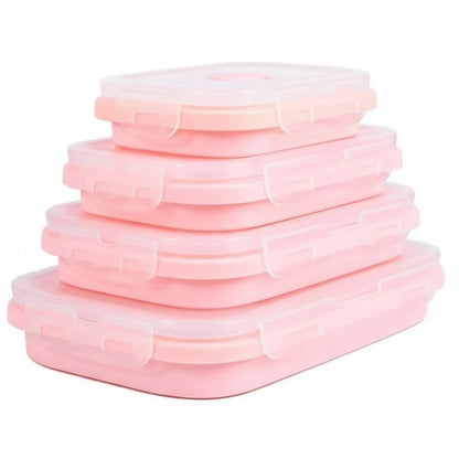 FOODSTACK – Foldable BPA-Free Silicone Lunchbox Set