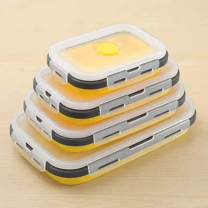 FOODSTACK – Foldable BPA-Free Silicone Lunchbox Set