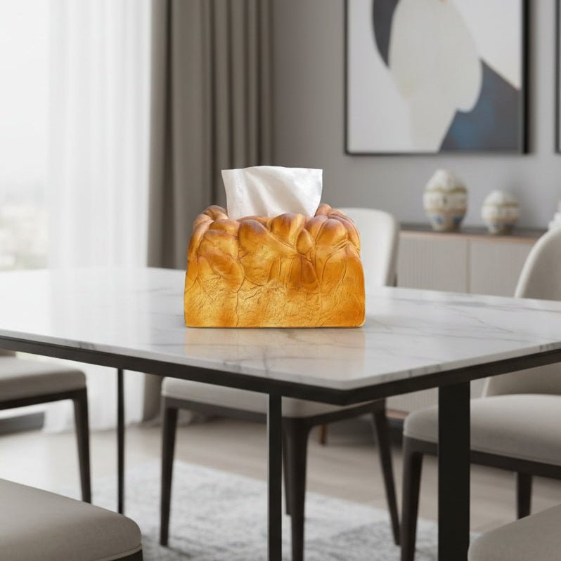 BUNCHA – Bread-shaped Tissue Holder for Playful Home Decoration