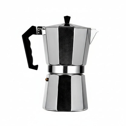 CAFÉPRO – Portable Italian Aluminum Espresso Maker for Intense Aroma
