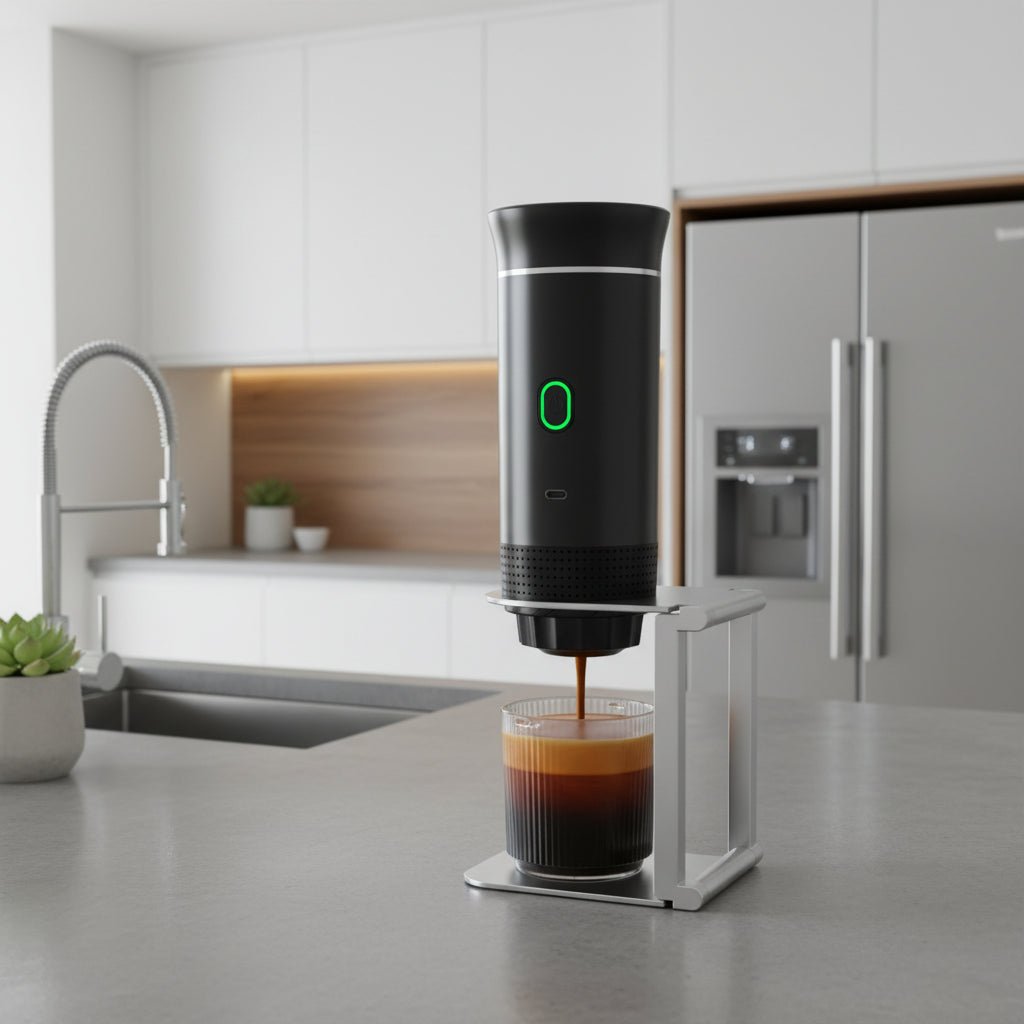 AROMIX – Portable 3-in-1 Espresso Machine with High-Pressure Extraction