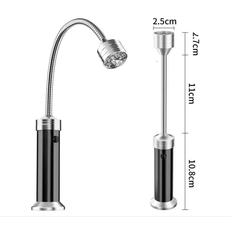 FLAMELITE – Compact magnetic grill light with ultra-strong brightness