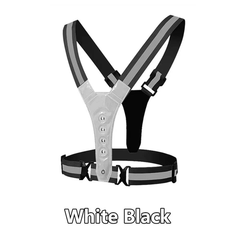 RUNSPARK – Adjustable LED Vest – 3 Modes for Safe Night Training
