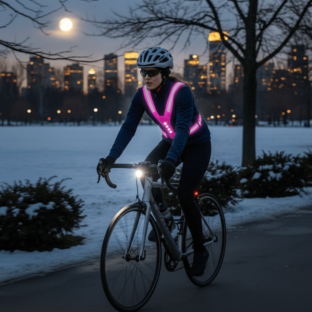 RUNSPARK – Adjustable LED Vest – 3 Modes for Safe Night Training