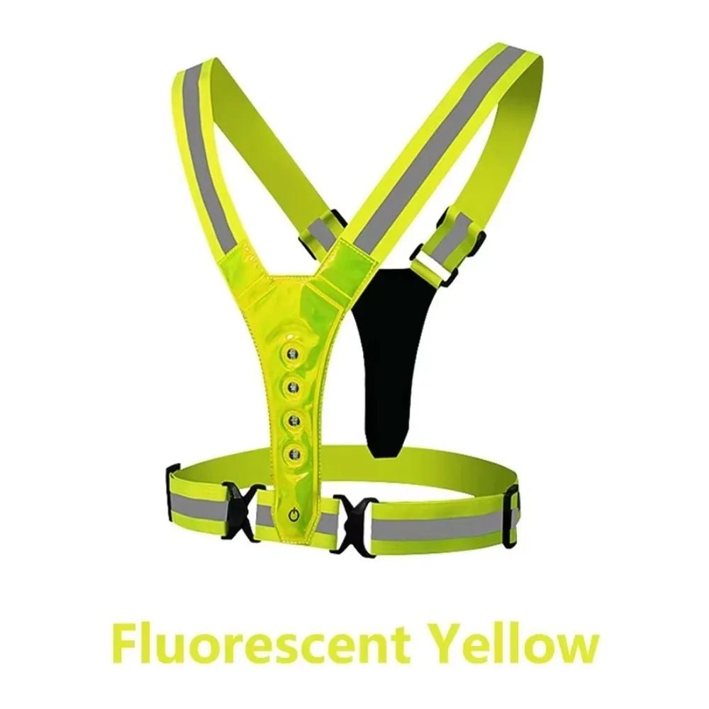 RUNSPARK – Adjustable LED Vest – 3 Modes for Safe Night Training