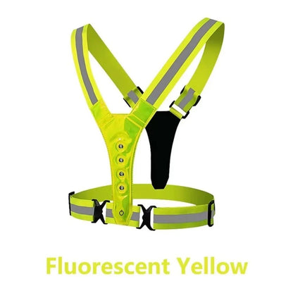 RUNSPARK – Adjustable LED Vest – 3 Modes for Safe Night Training