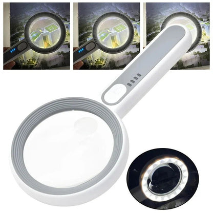 LUMIBLICK – Rechargeable 12x LED Magnifier