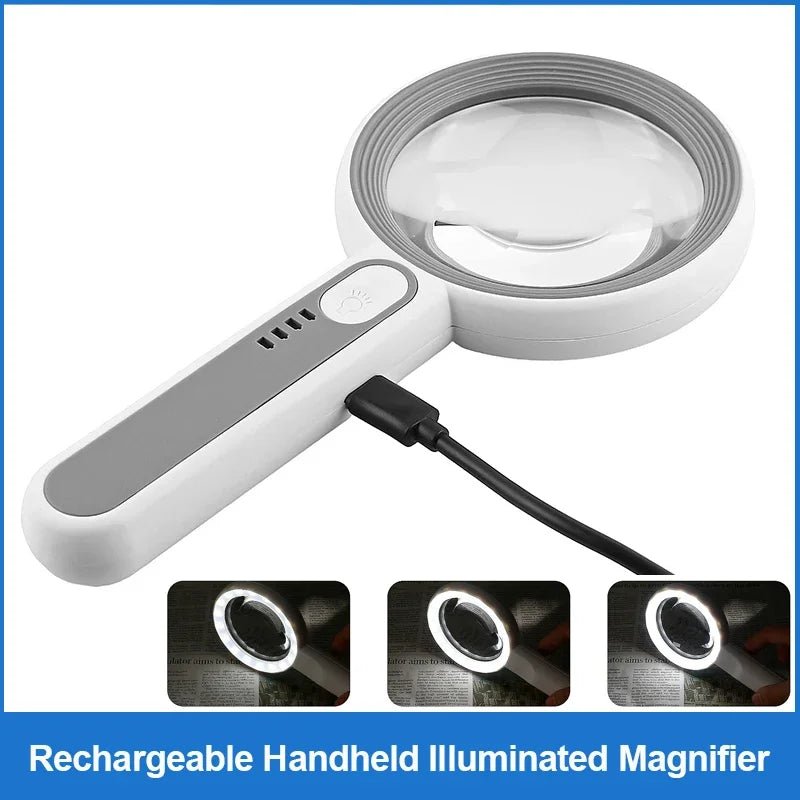 LUMIBLICK – Rechargeable 12x LED Magnifier