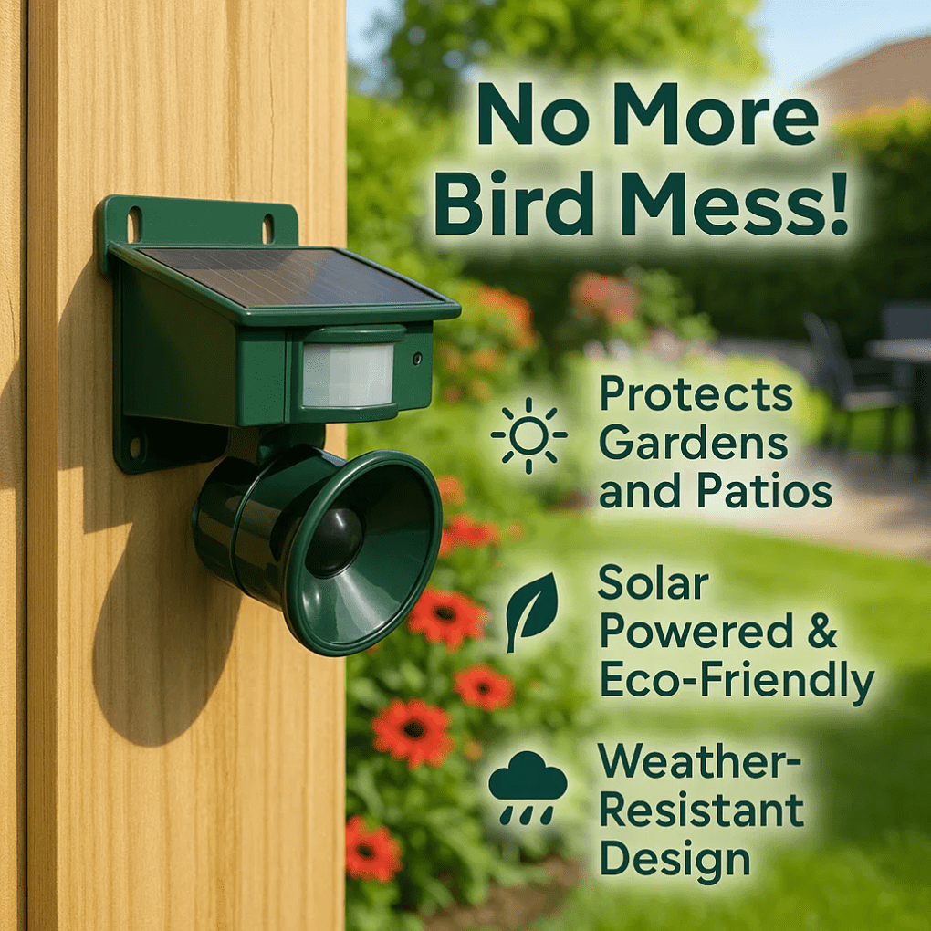 BIRDGUARD SENSOR - Motion detector bird repeller for effective protection