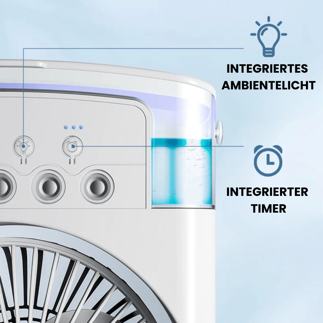 CoolBreeze Mini air conditioner - Portable & energy-efficient for every room