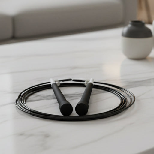 Flexijump - Professional skipping rope with adjustable length & ergonomic handles