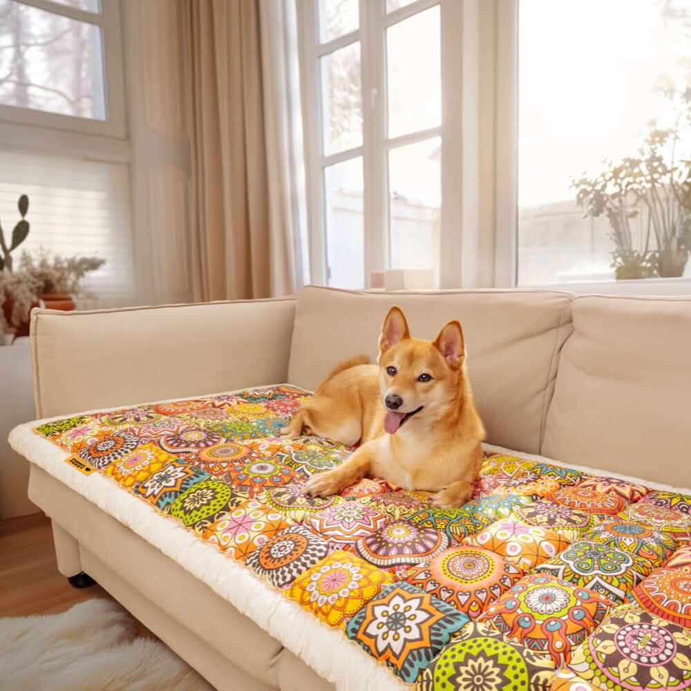HomeCharm Cover – Stylish Sofa Protector with Natural Elegance