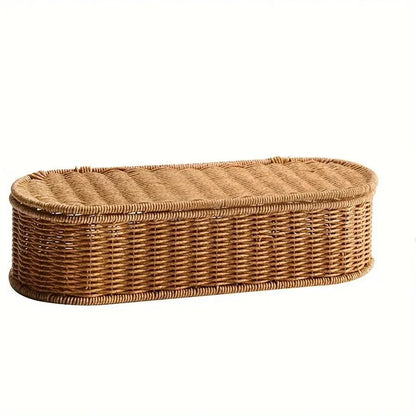 BOHOFLECHT – Woven Boho Storage Basket for Stylish Organization