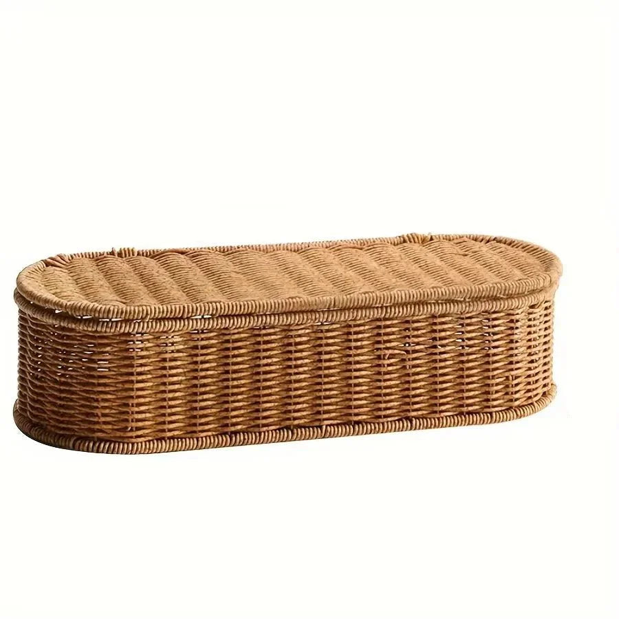 BOHOFLECHT – Woven Boho Storage Basket for Stylish Organization