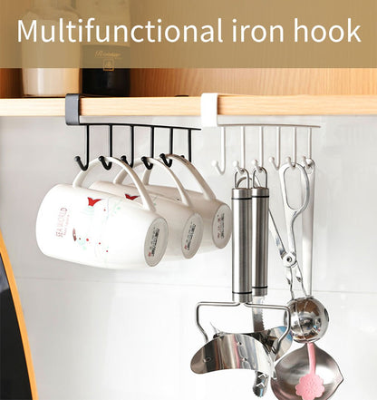 HOOKLINE – Under-cabinet hook system for space-saving kitchen storage