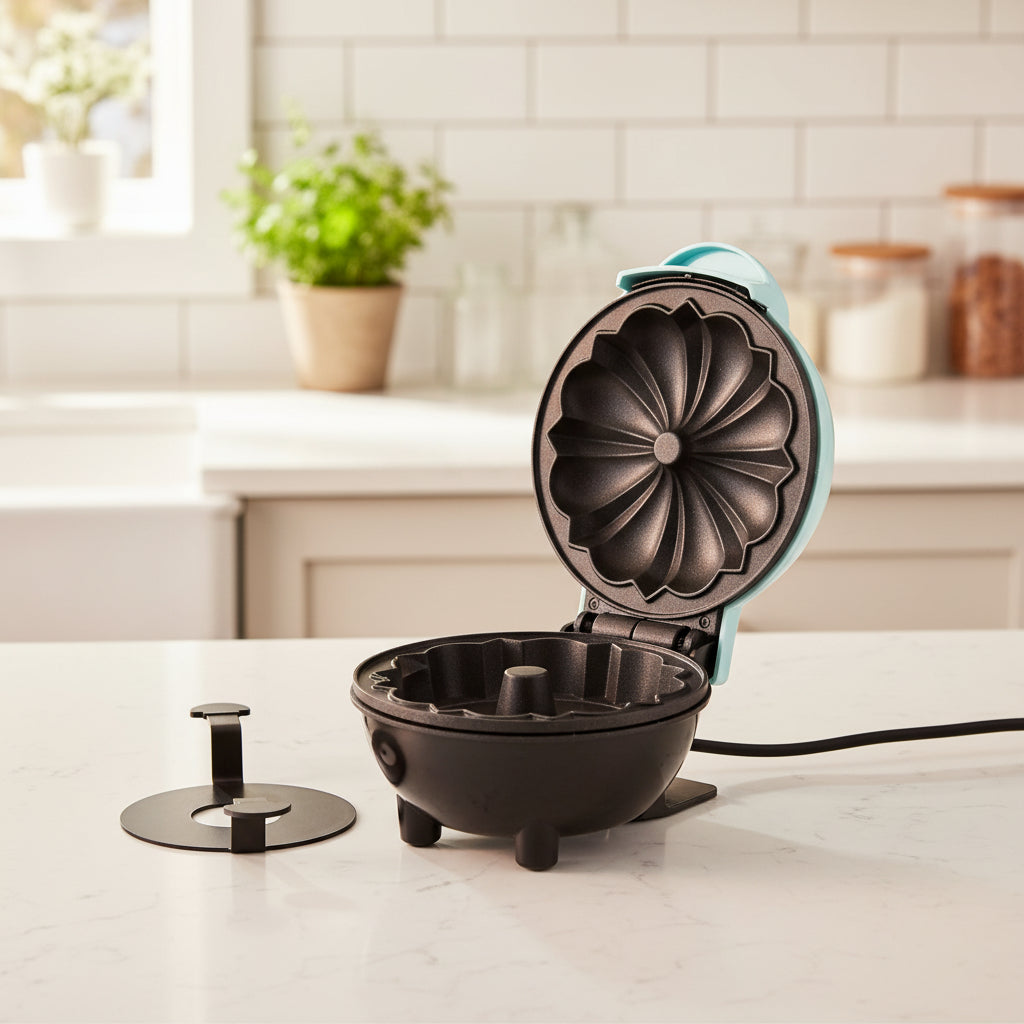 BUNDJOY – Mini Bundt Cake Maker for Quick Treats with Non-Stick Coating
