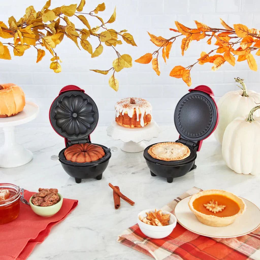 BUNDJOY – Mini Bundt Cake Maker for Quick Treats with Non-Stick Coating